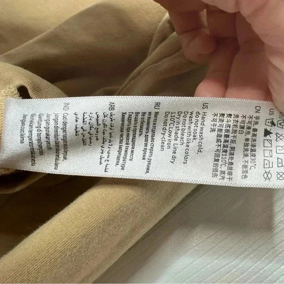 Lily Sweatshirt Shooting Star Tan  Size Extra Small - Picture 8 of 16